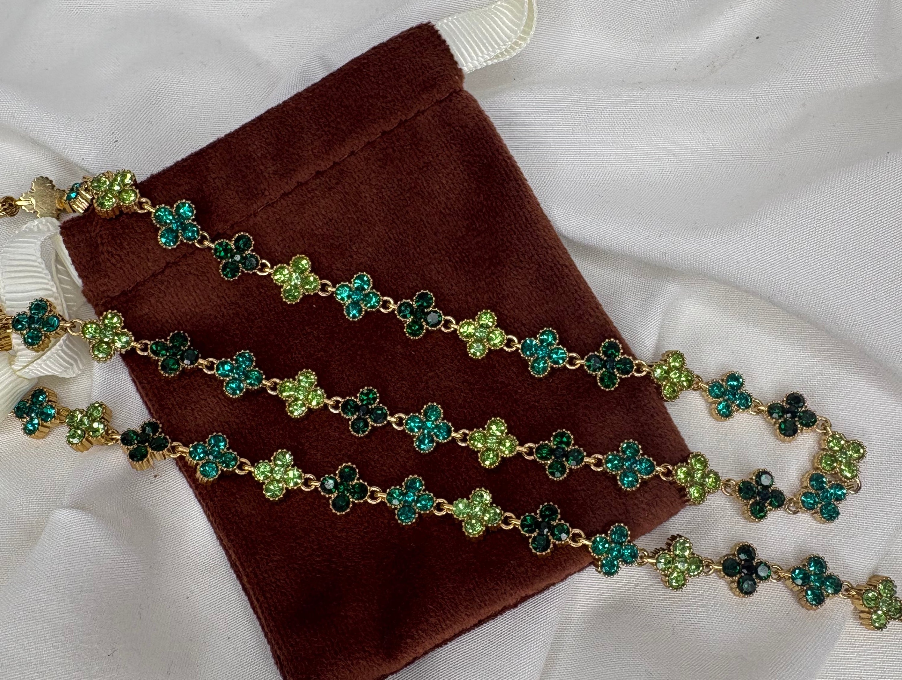 Parure Clover Vert